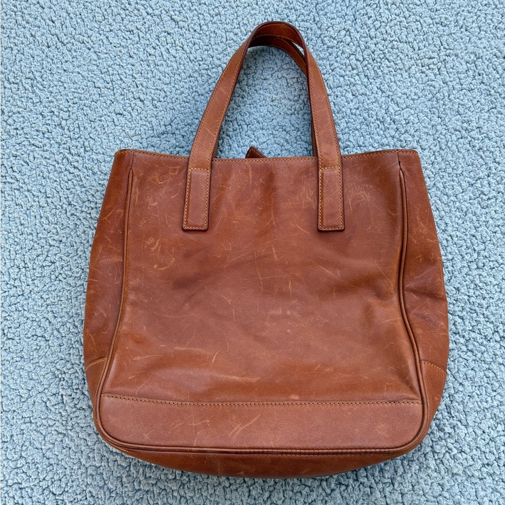 COACH  tote bag leather brown
